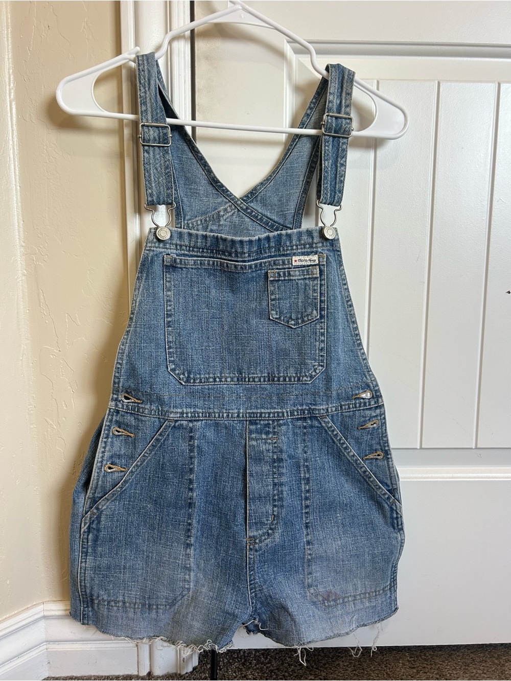 Old Navy Denim Short Overalls - Blue